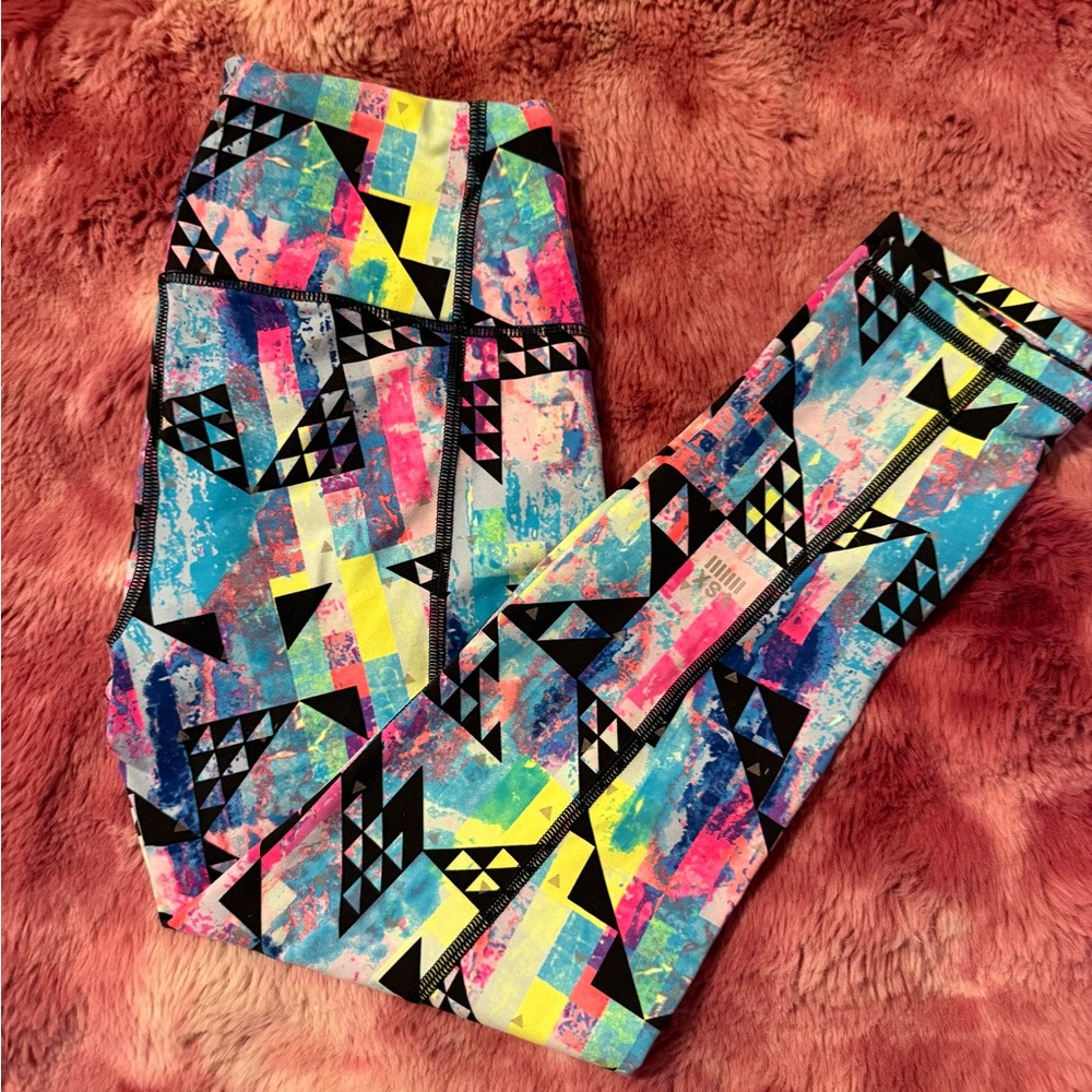 Victoria's Secret VSX Vibrant Geometric Leggings